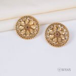Traditional Gold plated earring