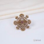 Antique square shaped ring