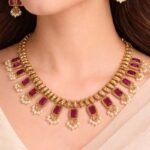 Stunning red stone necklace