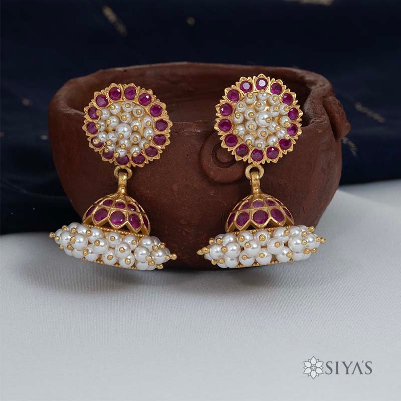 Stunning bellimoda pearl jhumki